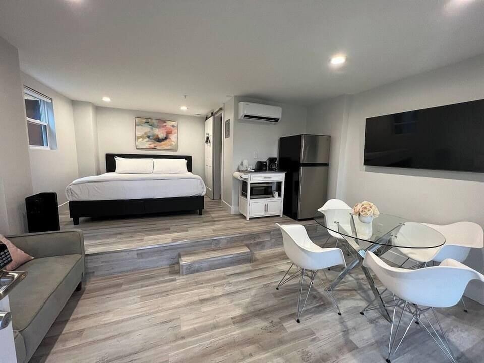 Studio | Premium bedding, memory foam beds, individually decorated