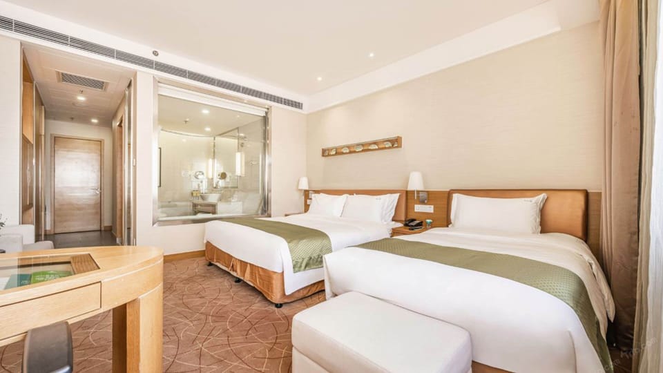 In-room safe, desk, blackout drapes, iron/ironing board