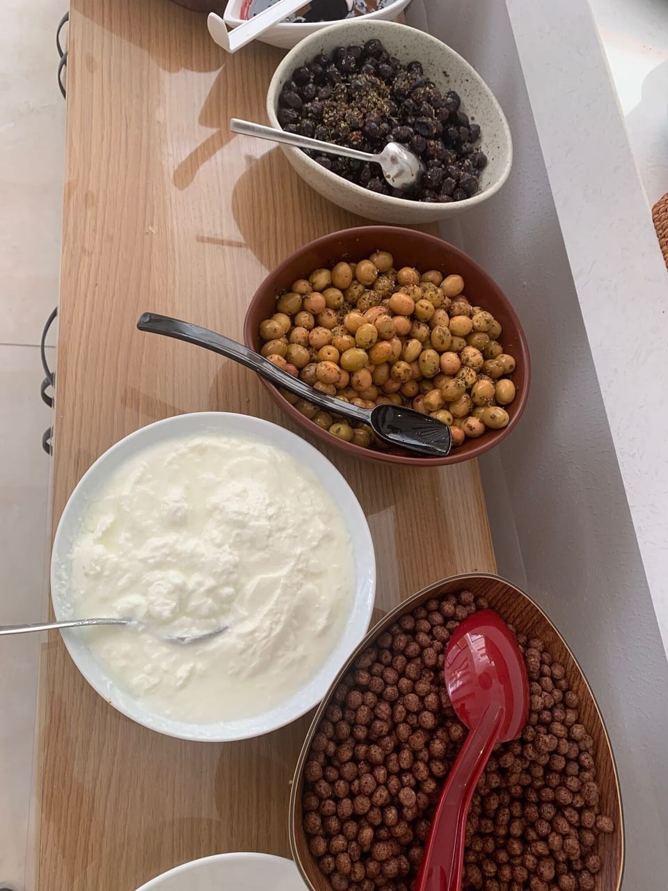 Breakfast buffet