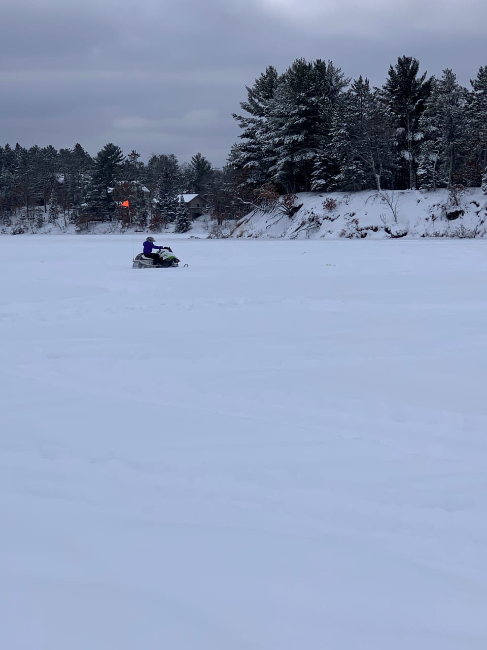 234’ of shoreline and beach