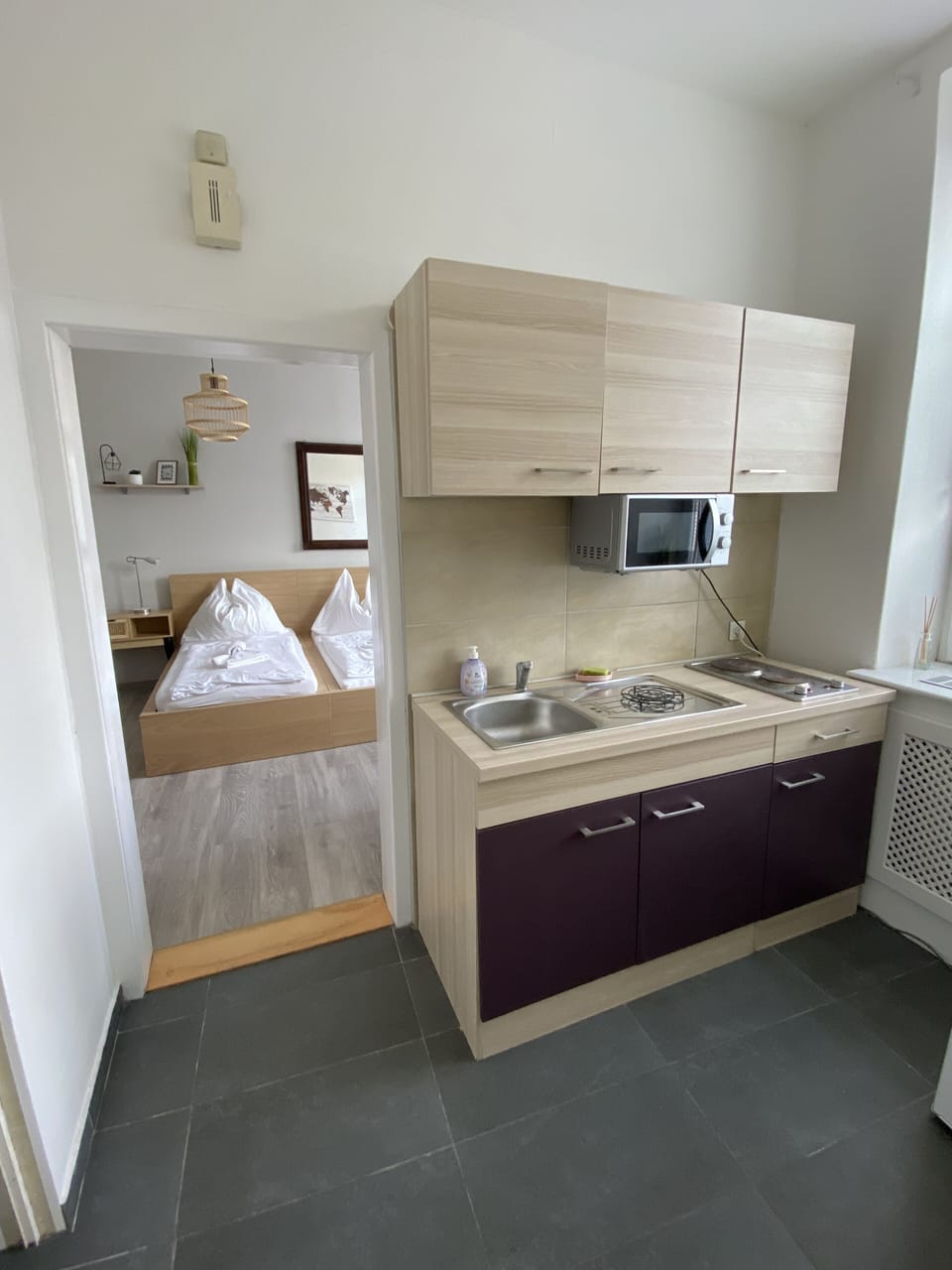 Apartment, 2 Bedrooms (Nr. 2) | Private kitchen | Dining tables