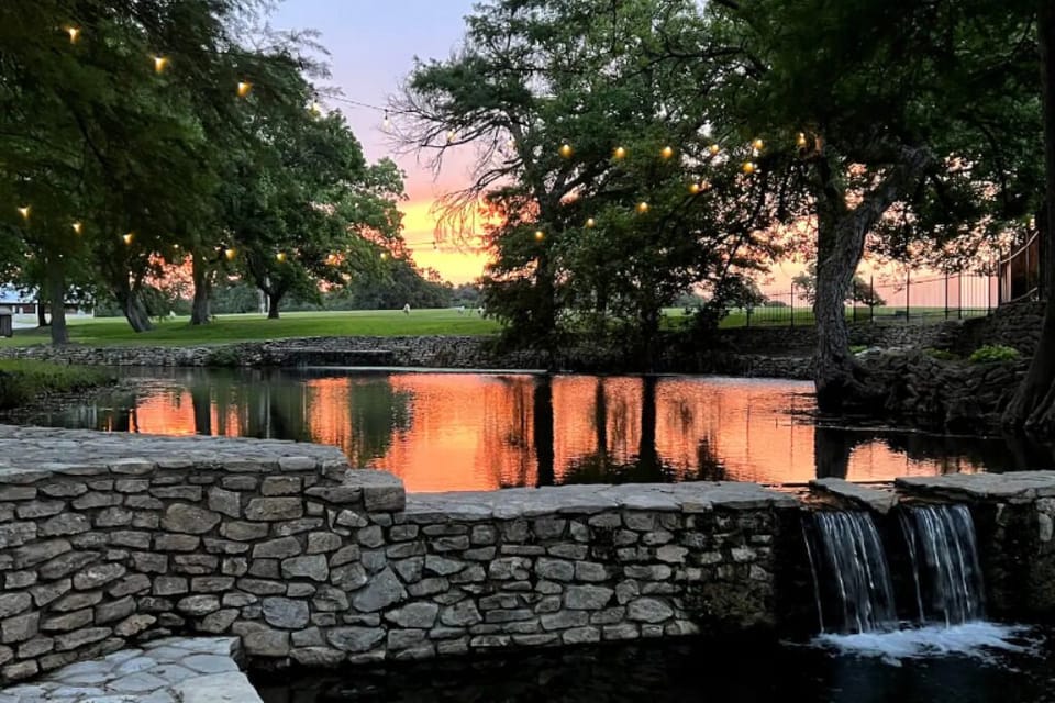 Waterfall at the Spring Pool