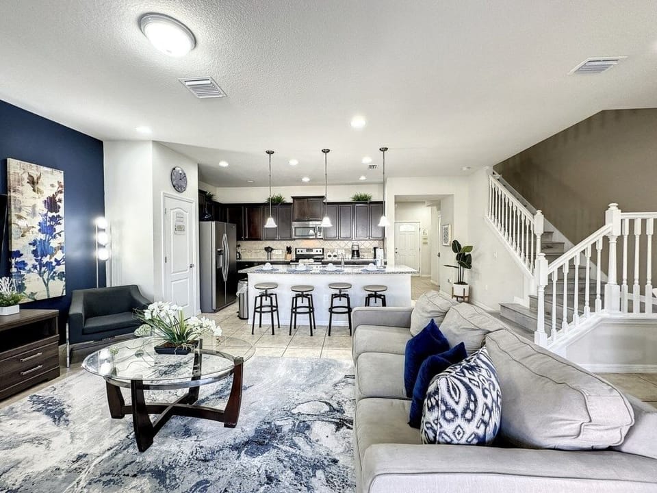 Townhome, 5 Bedrooms | Living area | Flat-screen TV