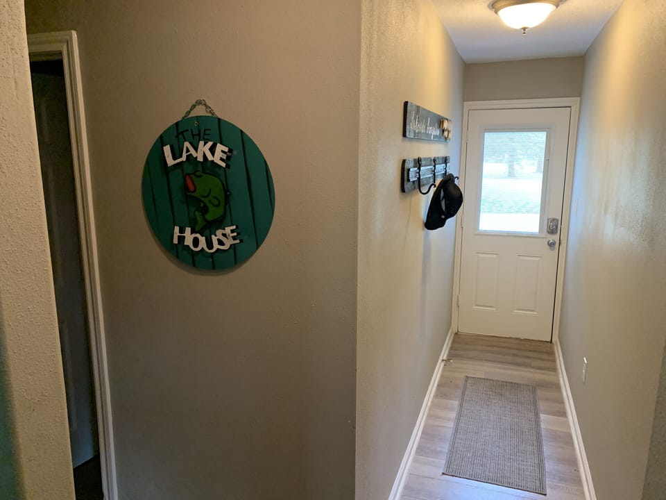 Hallway to the back deck