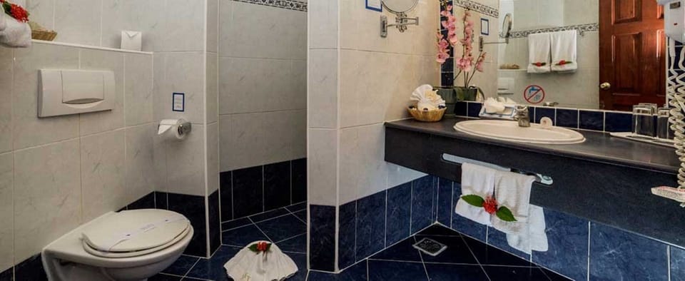 Apartment, 1 Bedroom, Smoking, Balcony | Bathroom | Free toiletries, towels