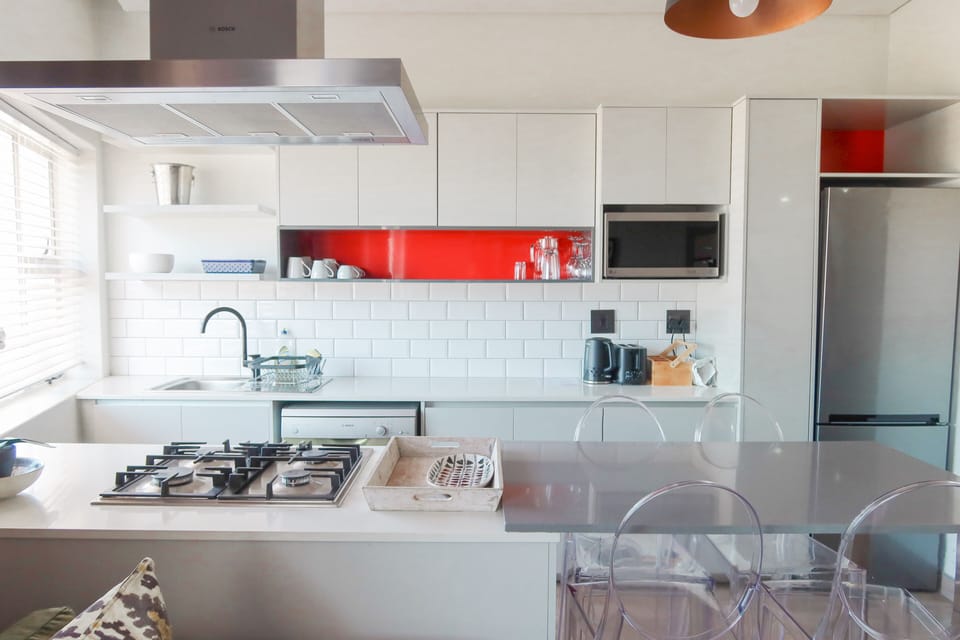 Shared fridge, microwave, electric kettle