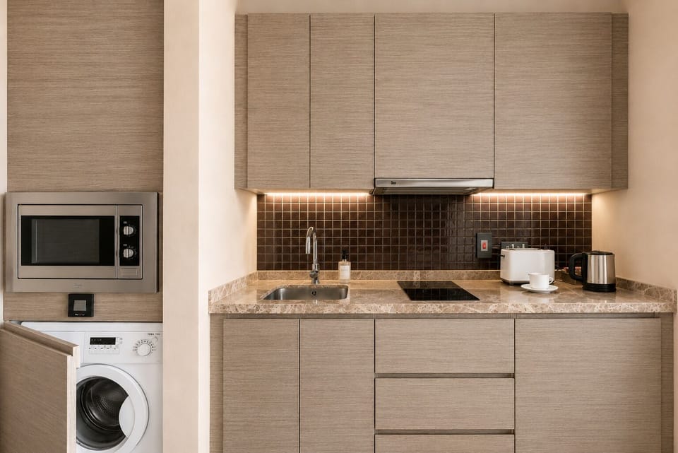 Studio (Apartments) | Private kitchen | Coffee/tea maker, fridge, electric kettle