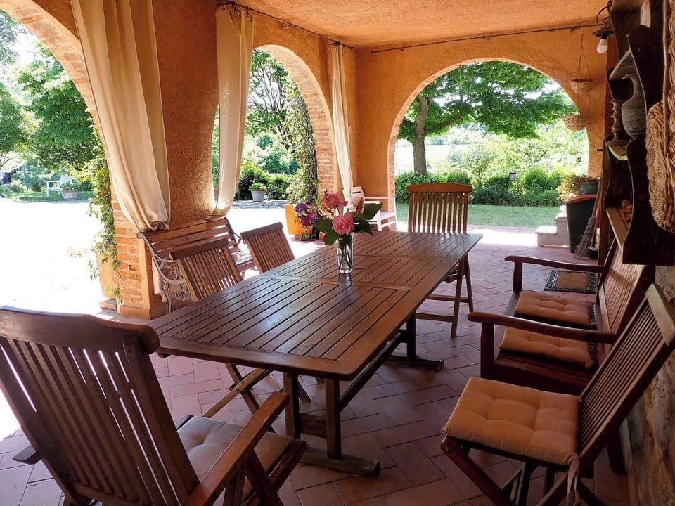 Villa, 4 Bedrooms, Smoking, Balcony | Outdoor dining