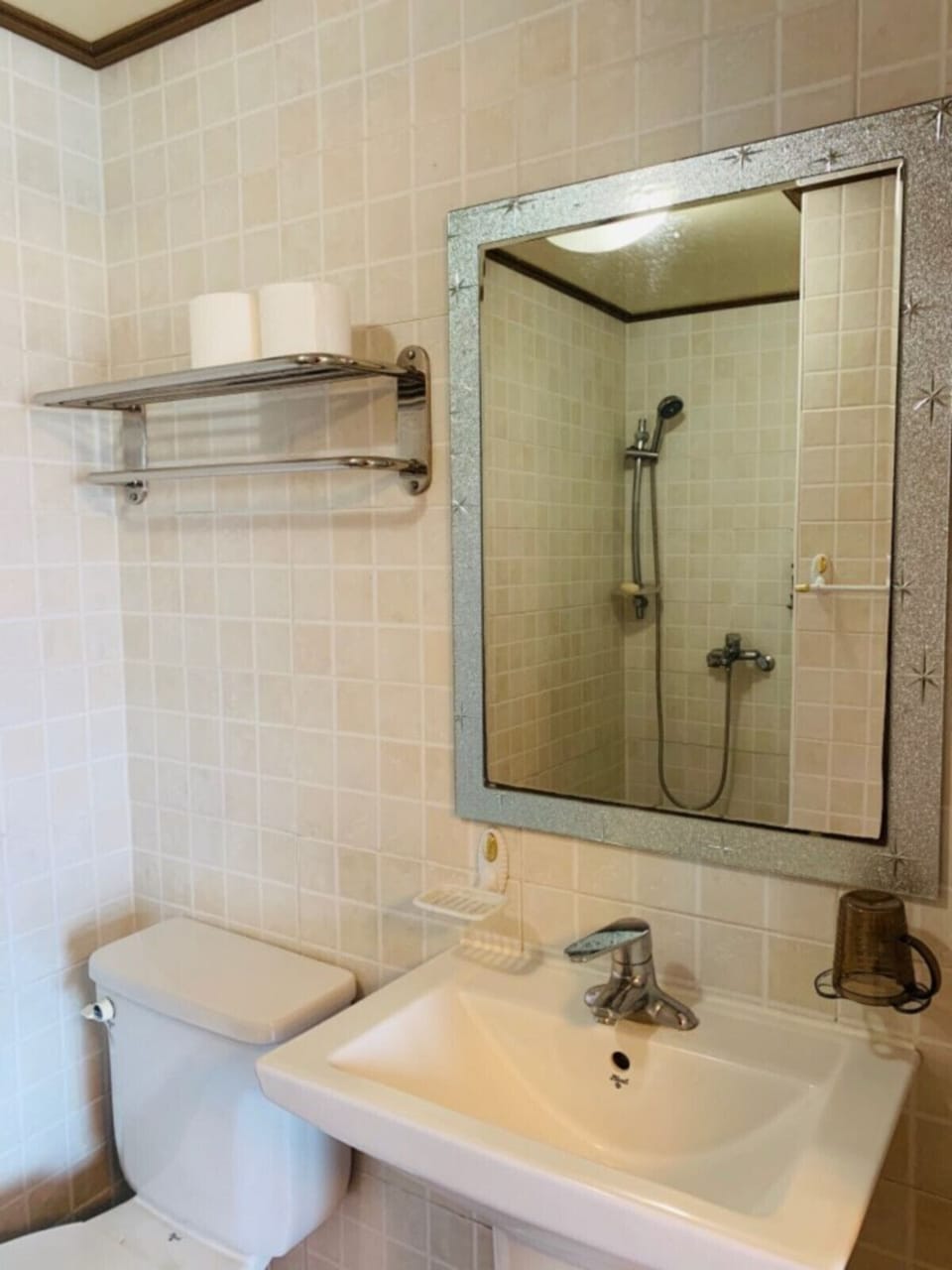 Ocean View | Bathroom | Shower, hair dryer, towels, soap
