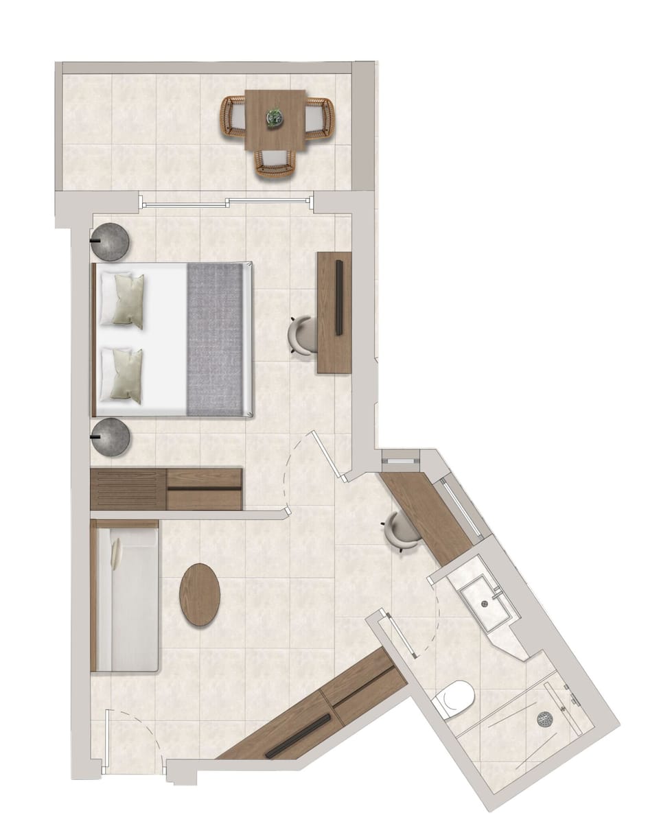 Junior Suite, Limited Sea View | Egyptian cotton sheets, hypo-allergenic bedding, Select Comfort beds