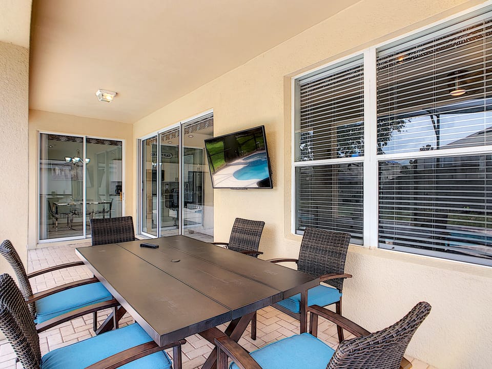 Dining Table and TV