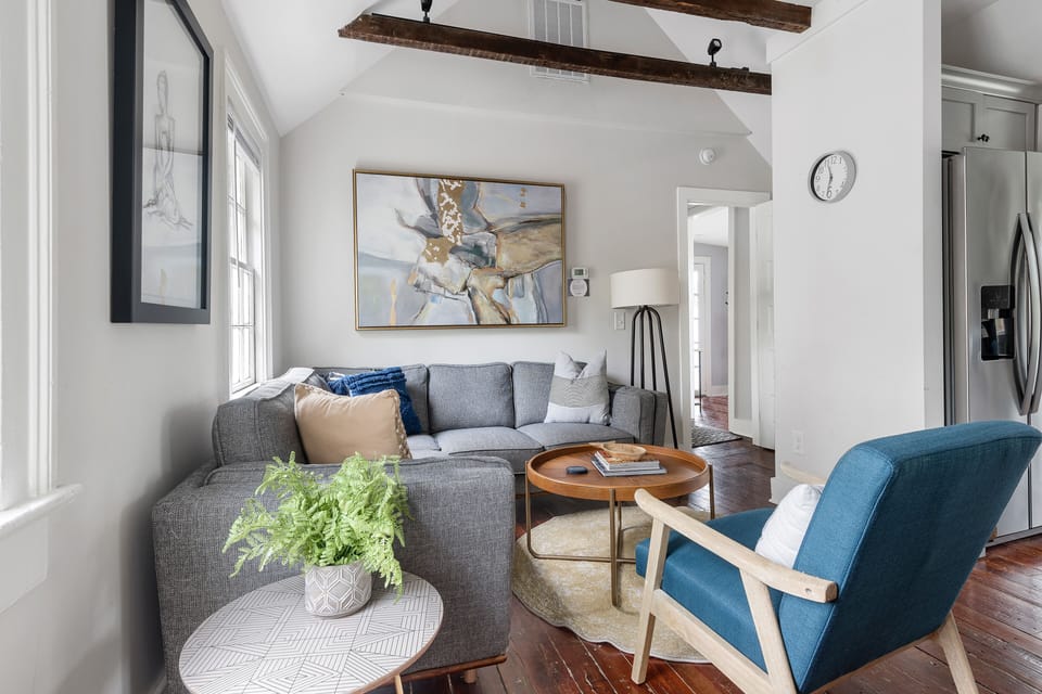 Living Room with Smart TV