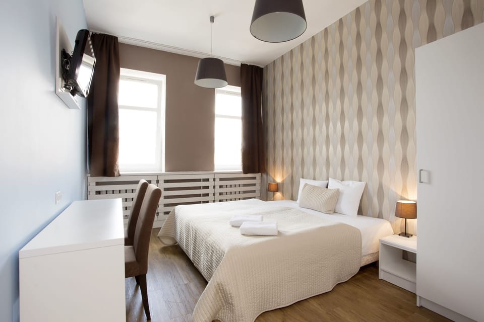 Double Room | Desk, laptop workspace, blackout drapes, free WiFi