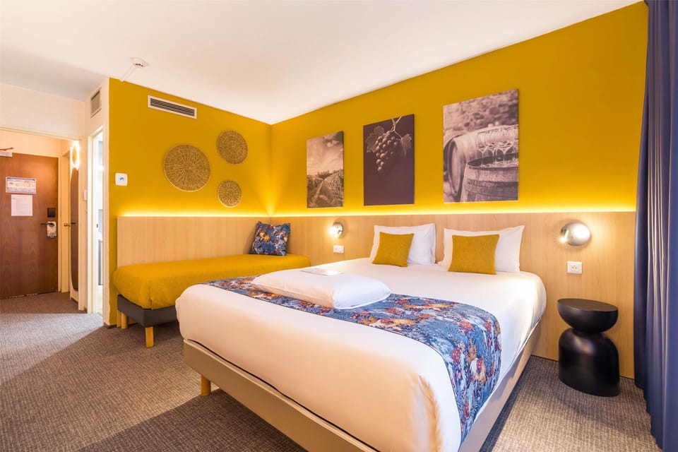 Premium bedding, individually furnished, blackout drapes, soundproofing