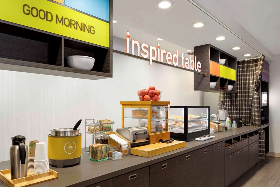 Free daily on-the-go breakfast