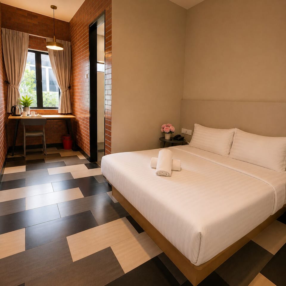 Superior Double Room | In-room safe, desk, blackout drapes, WiFi (free)