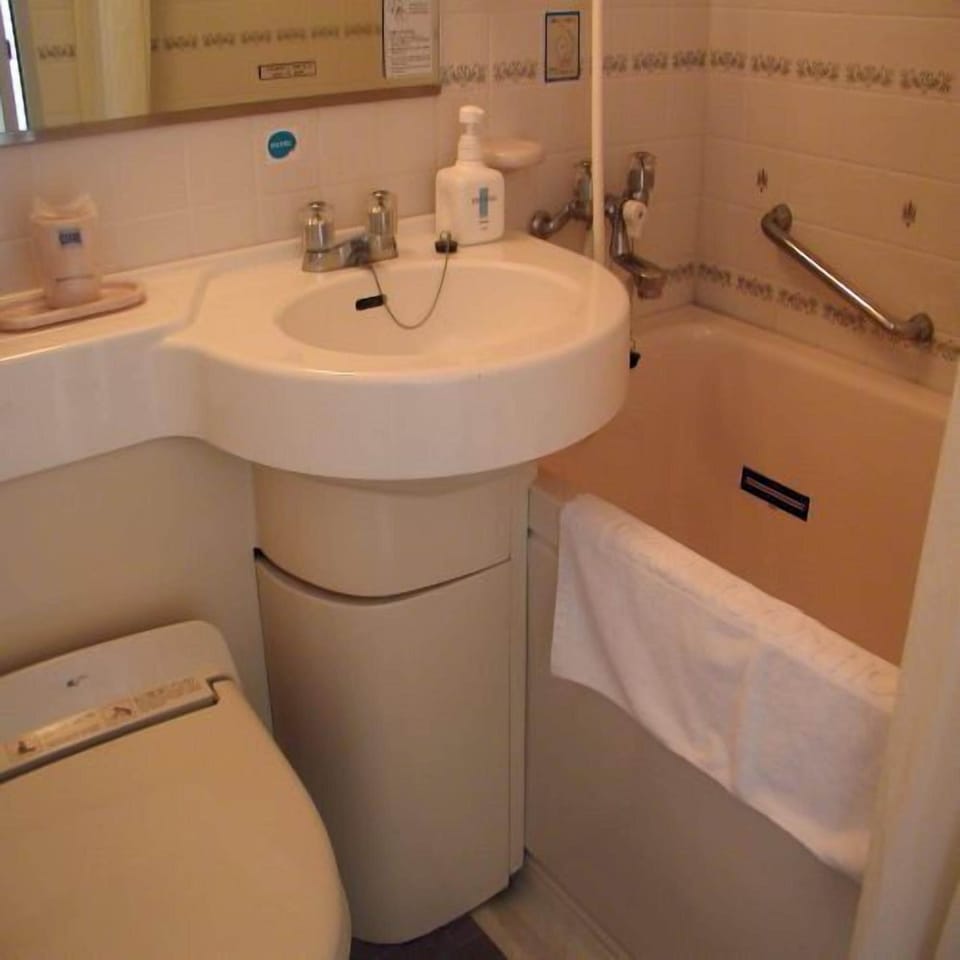 Free toiletries, hair dryer, slippers