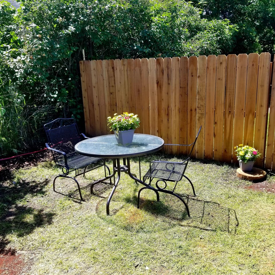 Outdoor seating