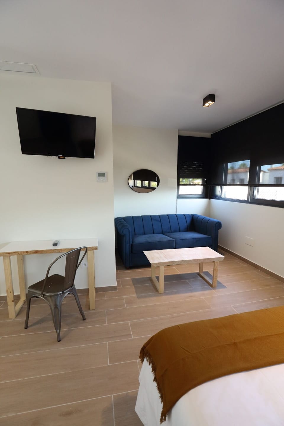 Junior Studio Suite | Premium bedding, down comforters, memory foam beds, desk