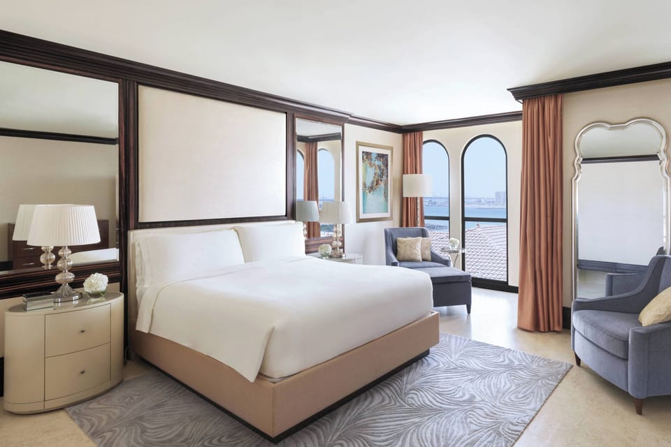 Suite, 1 King Bed (Venetian Village Duplex) | Egyptian cotton sheets, premium bedding, down comforters, minibar