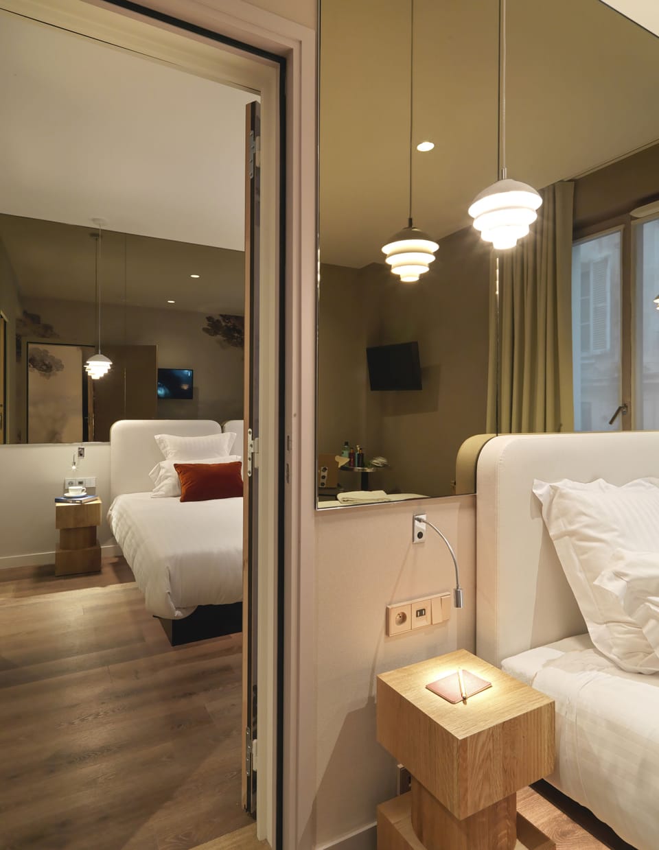Family Quadruple Room | Premium bedding, minibar, in-room safe, individually decorated