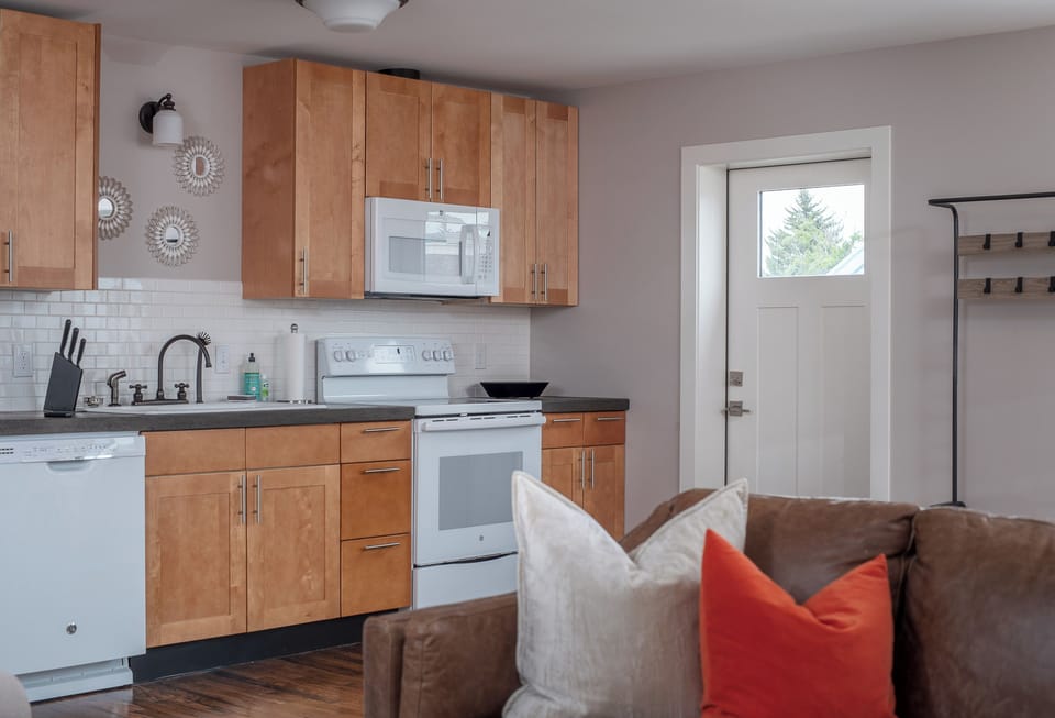 Entry and Kitchen