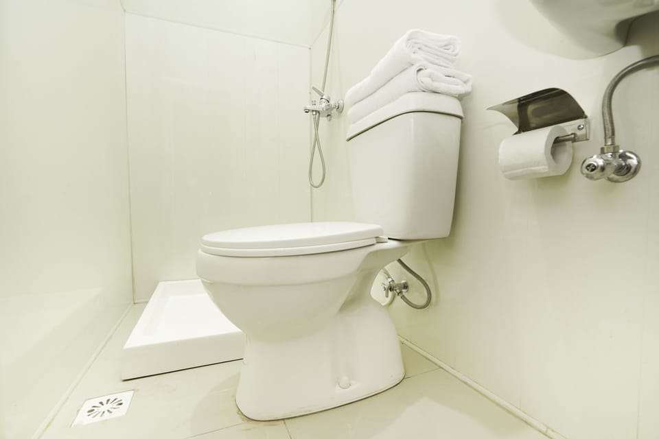 Standard Double Room | Bathroom | Shower, towels