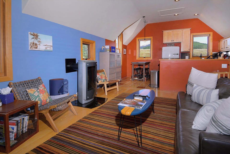 Upstairs open floor plan
