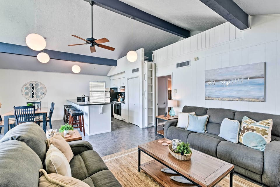 Living Room | Upstairs Loft Access | Access Only by Ladder