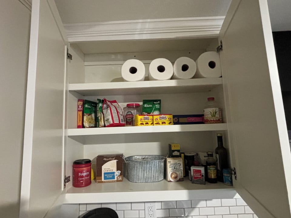 Stocked kitchen