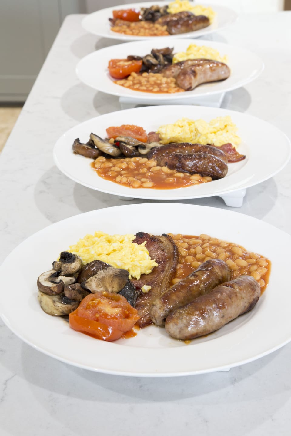 Free daily English breakfast