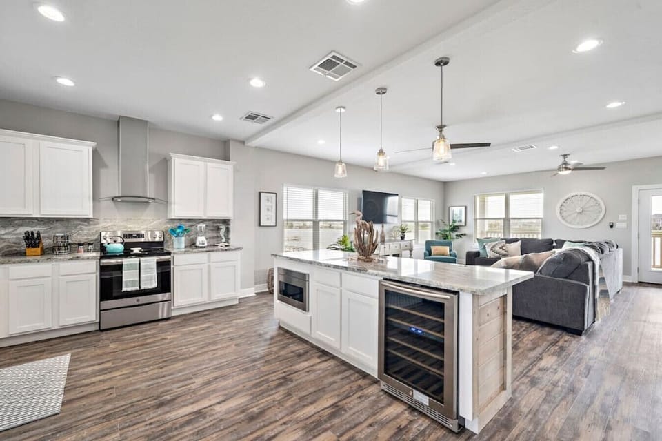 Whip up delicious meals in this charming kitchen