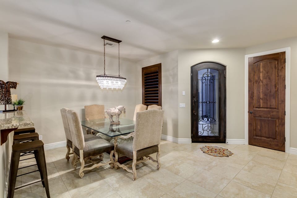 As you walk through the front door, get ready love The Jewel.