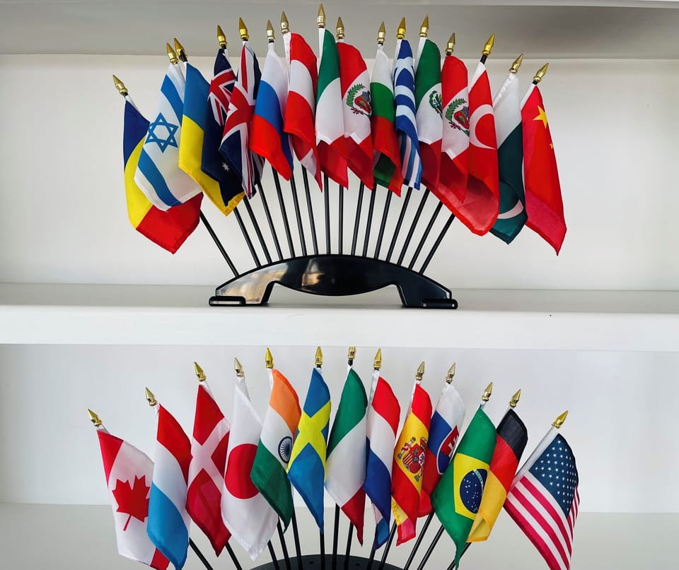 WELCOME from all over the world!