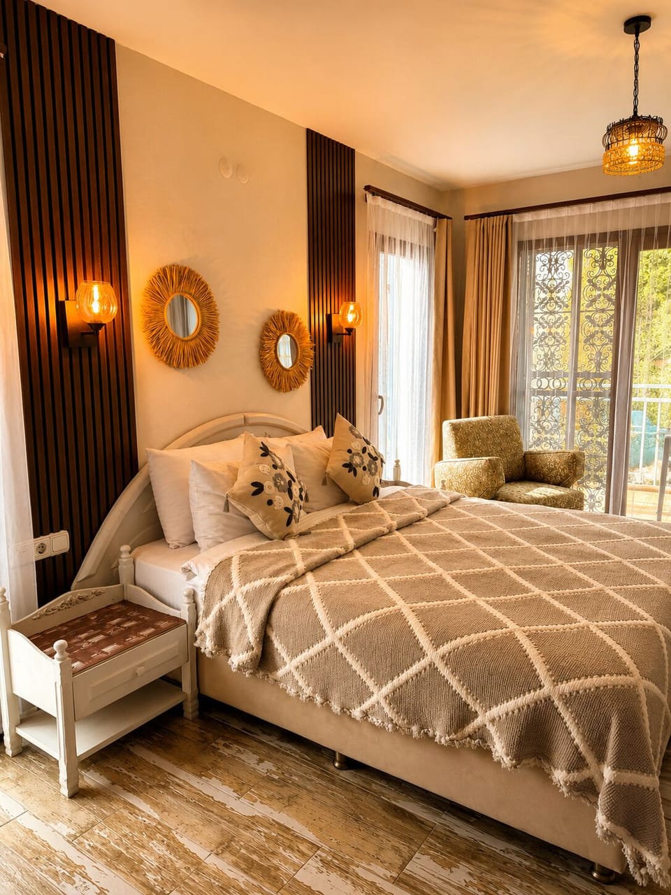 Deluxe Room, Garden View | WiFi (free), bed sheets