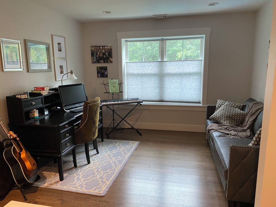 Upstairs office 