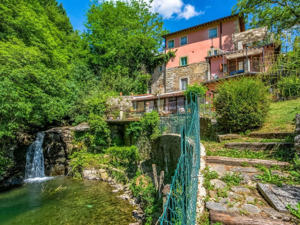 Nature, Water, Vegetation, Natural Landscape, Green, Waterfall, Watercourse, River, Nature Reserve, Architecture