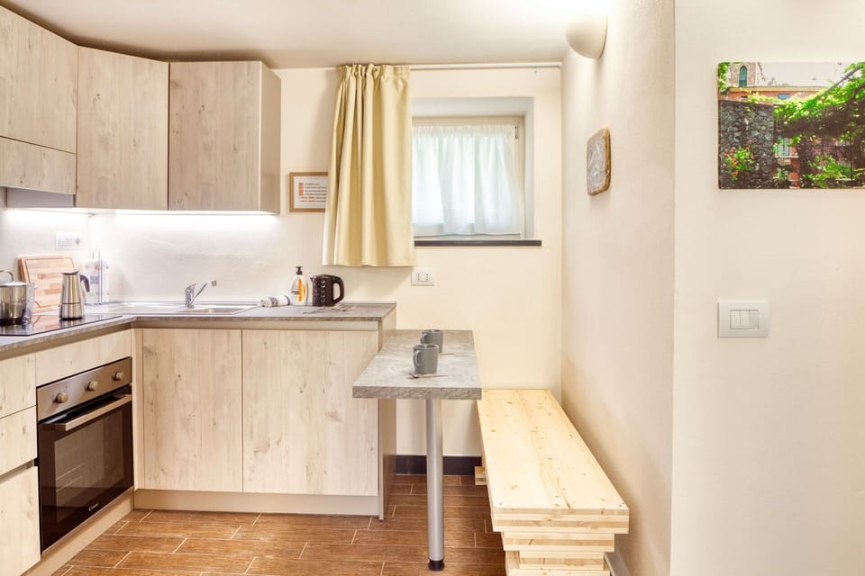 Kitchen, Living Room