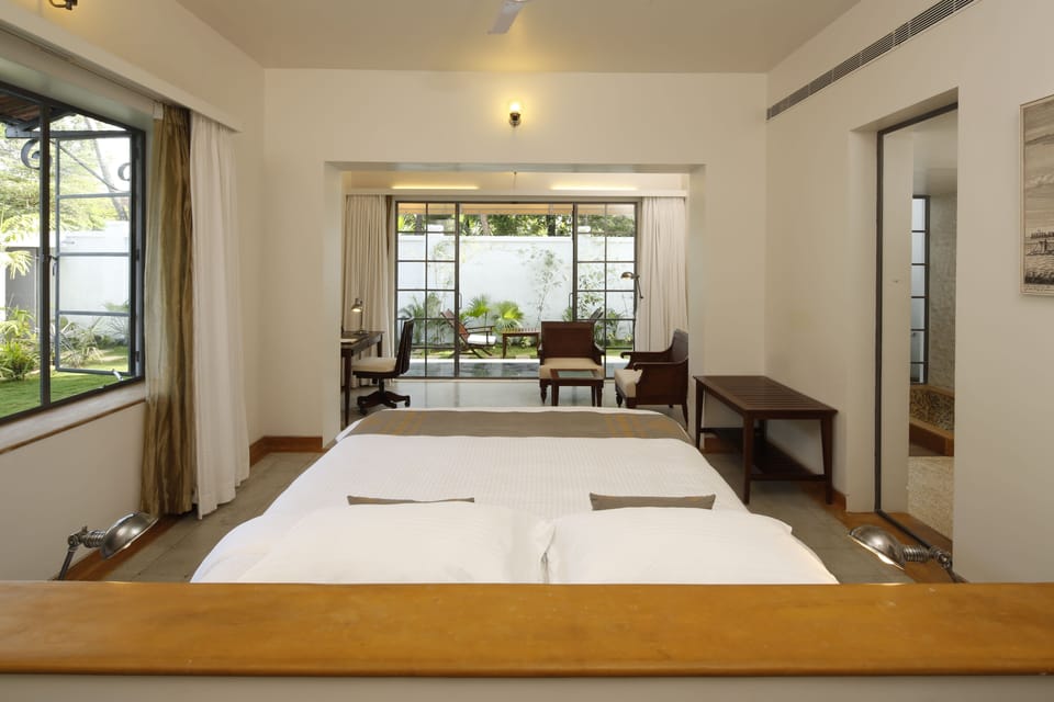 Bastion Room with Garden Varandah | Minibar, in-room safe, desk, soundproofing