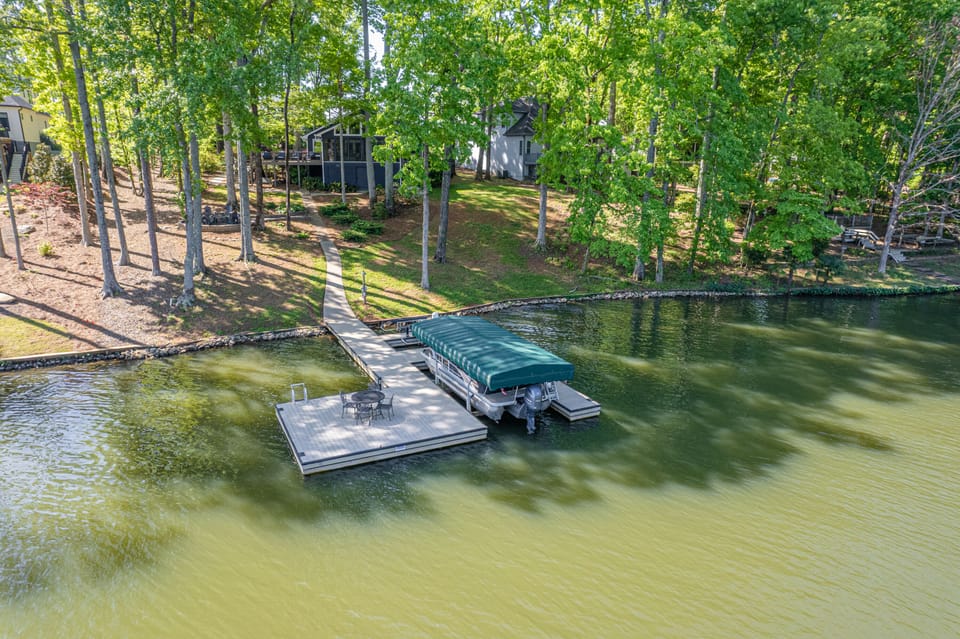 Max dock with ladder is great for swimming too!