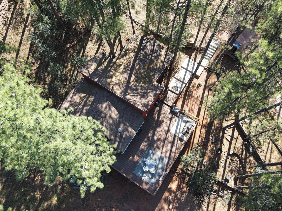 Aerial view. 
