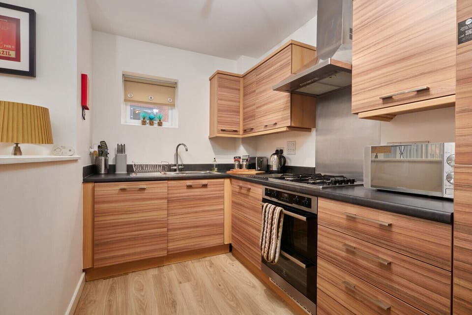 Well-equipped kitchen