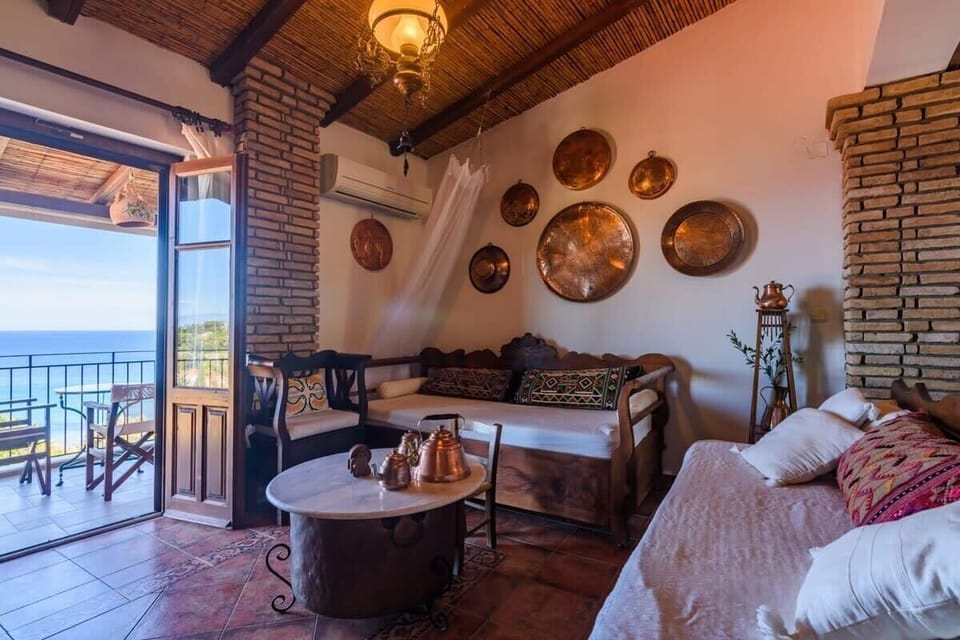 Relax in the inviting sitting area