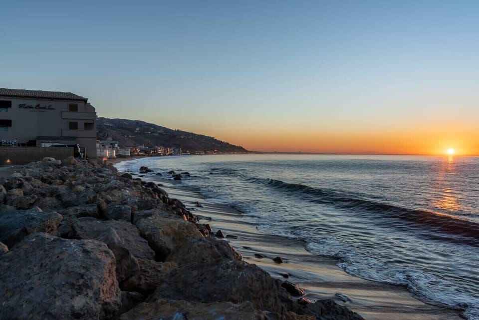 Catch beautiful Malibu sunsets