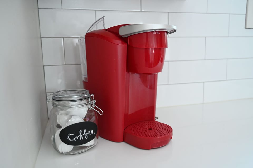 Single serve Keurig coffee maker