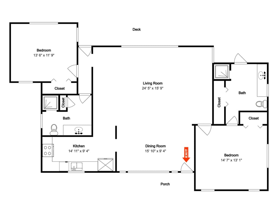 House (2 Bedrooms) | Property amenity