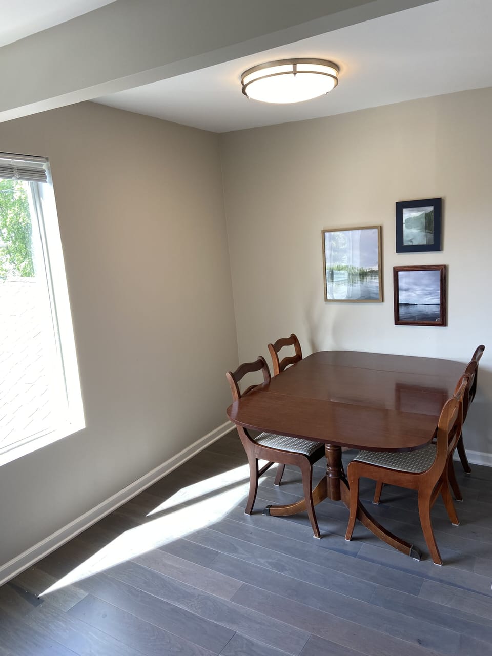 Upstairs dining room