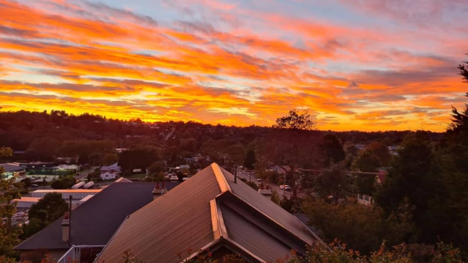 Sunrise view from room 10