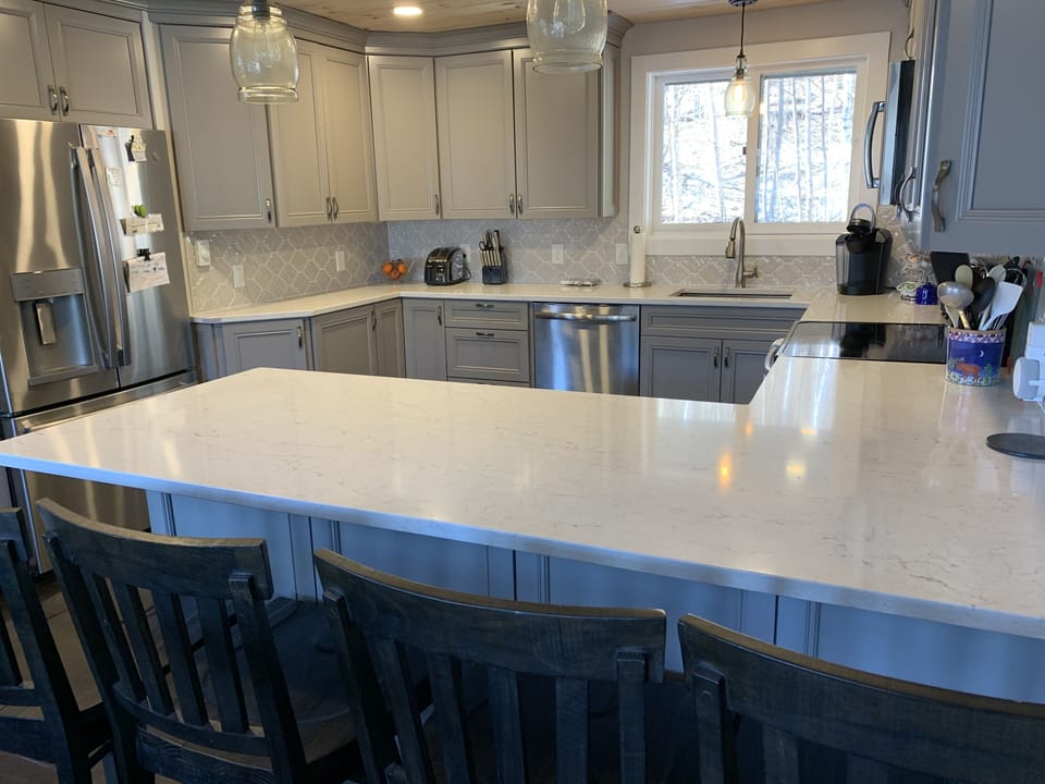 Recently renovated kitchen