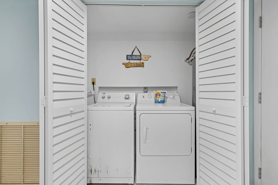 In Unit Washer and Dryer